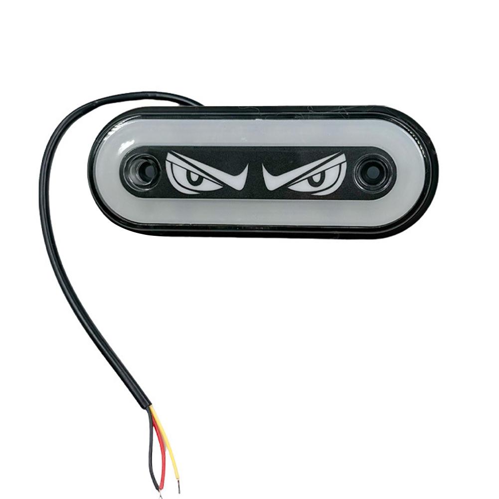 Devil's Eyes Light Trailer Tractor Lorry Warning Parking Lamp 12V 24V Car LED Side Marker Light Truck Clearance Lamp Tail