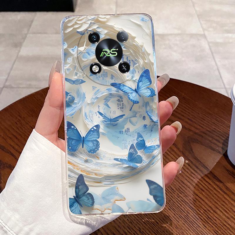 Casing For ITEL RS4 S666LN Case Aesthetic Fashion Cute Cat Cartoon Astronaut Soft Silicone Back Cover Transparent TPU Phone Case