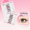 DIY Self-adhesive Glue-free False Eyelashes Winged Fluffy Natural Thick Manga Eyes Reusable Enlarged Eyes Lashes Easy Apply