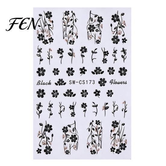 Waterproof Nail Decorations Autumn Leaf Art Stickers, Fall Maple Leaves Theme Accessories Manicure Decals, Self-Adhesive Stickers for Women and Girls