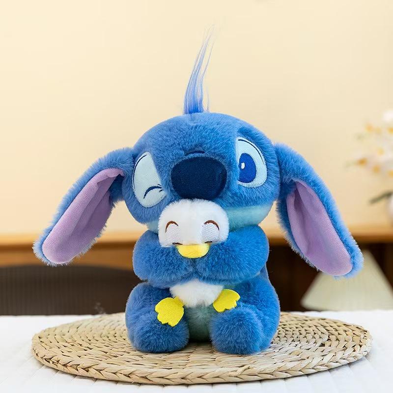 

Stitch cuddle duck Internet celebrity plush toy Stitch large doll Stitch doll 0.15kg