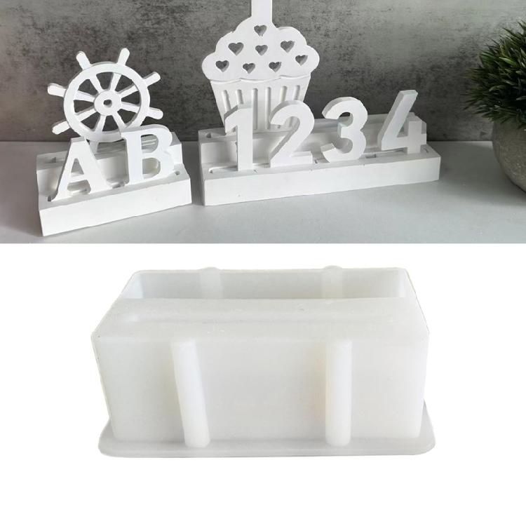 Handmade Decorations Moulds Fondant Desktop Molds Jelly Gum Decorations Silicone Molds 3D Shaped Silicone Molds