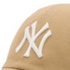 Clean Up MLB NY Khaki Cap 47 CLEAN UP New York Yankees '47brand's Kids' (Youth 52-56cm) -