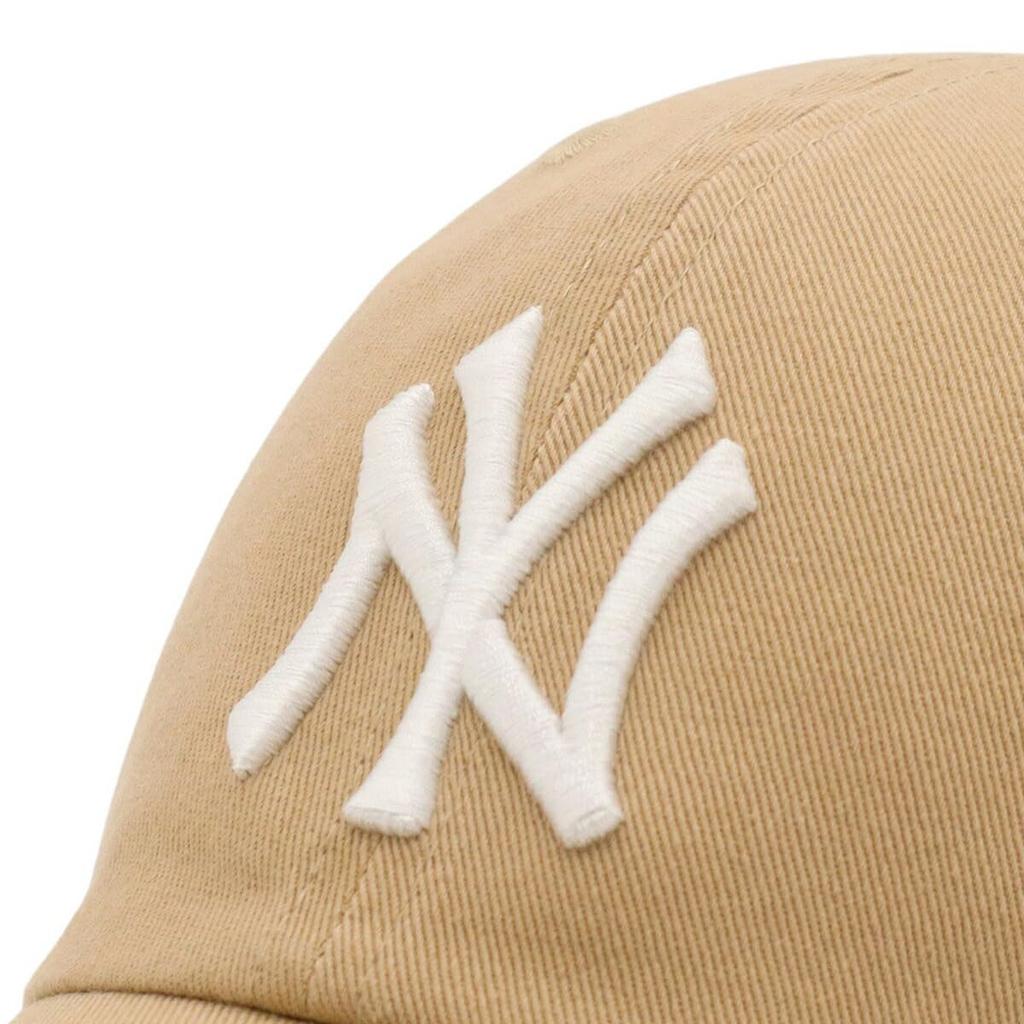 Clean Up MLB NY Khaki Cap 47 CLEAN UP New York Yankees '47brand's Kids' (Youth 52-56cm) -