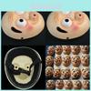 Cute Resin Halloween Mask For Party Role Play Cosplay Festive Costume Accessory