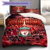 Custom Name,LFC Glory Era Pattern Bedding Home Decoration Birthday Gift ( 1 duvet cover + 2 pillowcase, without core),fan merchandise.