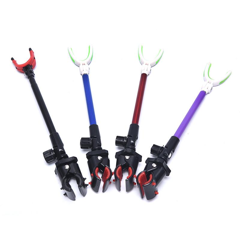 Telescopic Fishing Bracket Rod Holder 3 Sections Bracket Support Stand Tool