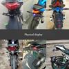 Electric Scooter Universal Modified License Plate Holder, Foldable Tail Plate Holder
