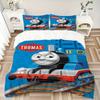 Thomas Train Adventure Print 3Pcs Bedding Setduvet Cover With 2 Bedropillowcase Home Birthday Gift