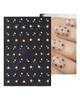 Laser Nail Stickers Butterfly Heart Star Design Adhesive Slider Decals Nail Art Stickers Manicure Decorations