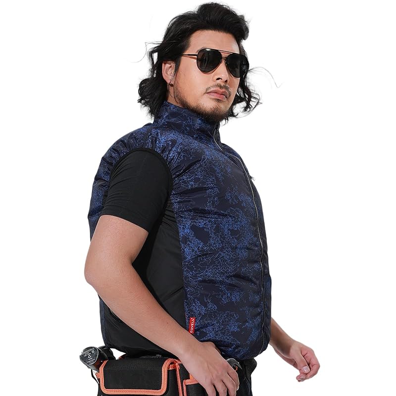 

[COVELL] 2025 new arrival The strongest air-conditioned cold air clothing vest latest [Clothes only] work clothes Heat stroke measures birthday air