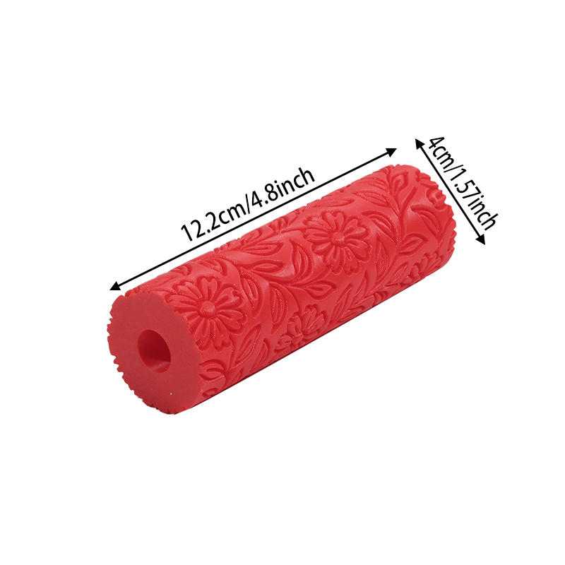 Patterned Texture Roller Suitable for Polymer Clay DIY Soft Earrings and Molds Art Crafting Tools Decorative Pattern