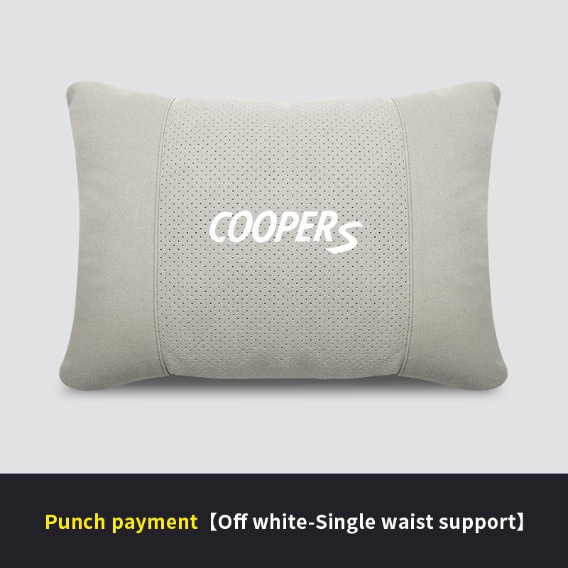 

Car Interior Headrest Waist Rest For MINI Cooper S Auto Headrest Neck Support Seat Lumbar Cushion Soft Neck Pillow Accessories