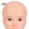 Cosmetology Practice Head Bald Mannequin Head, Male/Female Hair Model, Professional Large Circumference Model for Wig Making, Hat Glasses Display,