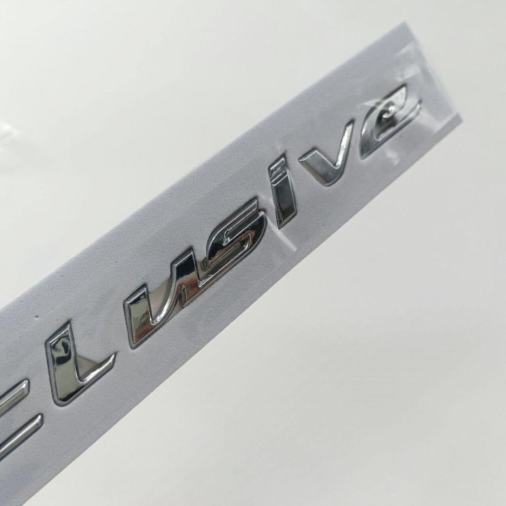 1pcs for Exclusive ABS Badge Nameplate Symbol Decal Car Emblem Car Rear Trunk Tailgate Logo Letters Sticker