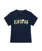 KAIFAI Strata Short Sleeve T-Shirt (Navy) K26Qb232