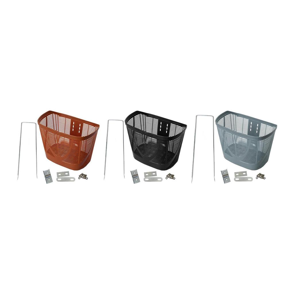 Front Bike Basket Storage Carrier Bicycle Basket for Trip Carrying Folding Bike Handlebar