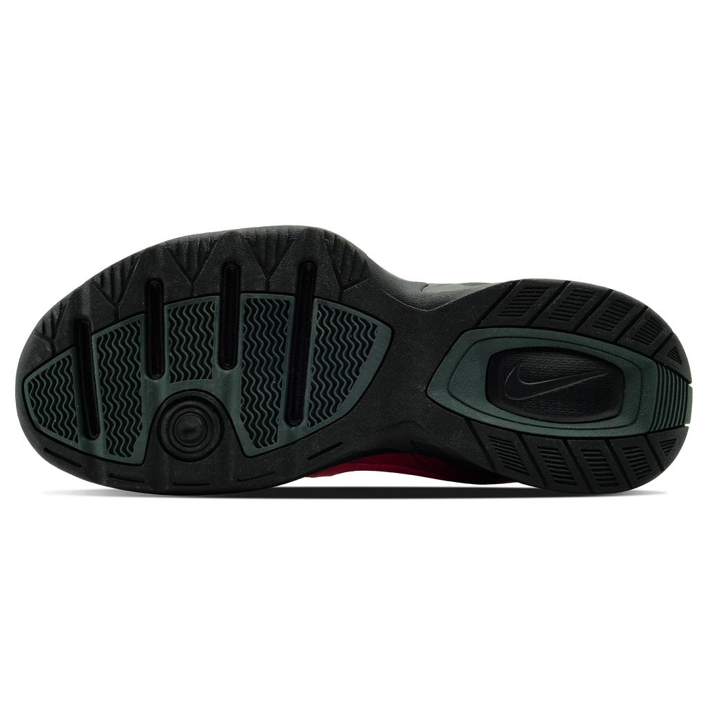 Nike Air Monarch 4 Chunky Sneakers Unisex Low top Black/Rose Red 415445-001(Team84-)