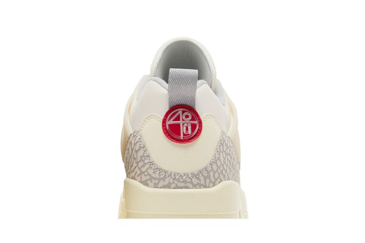 Men's Sneakers Jordan Spizike Low Coconut Milk Sail/University Red/Coconut Milk/Sandstone/Smoke Grey