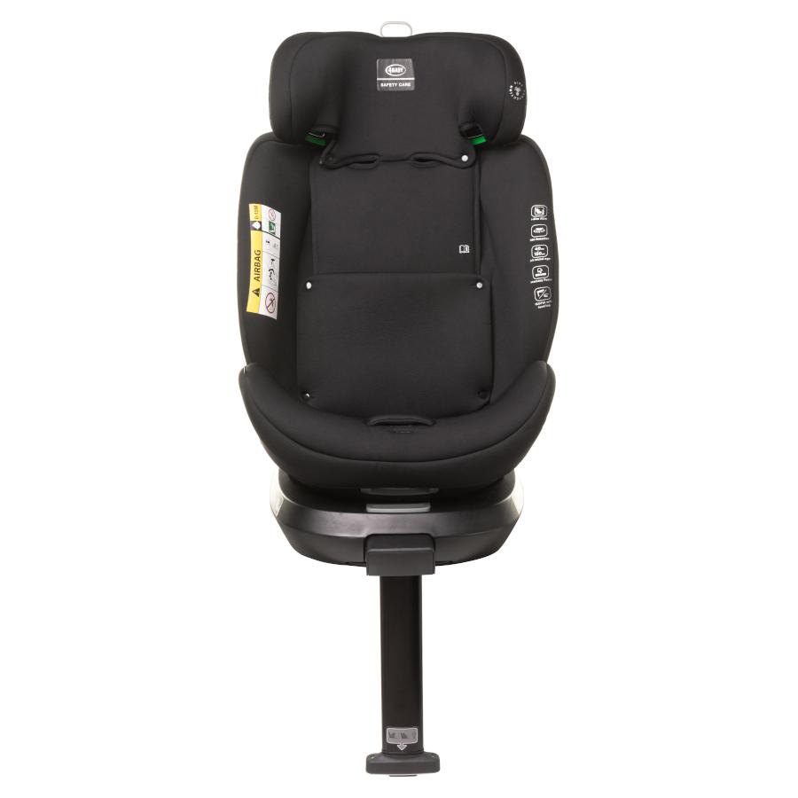 4 BABY ENZO-FIX seat 40-150cm black I-SIZE