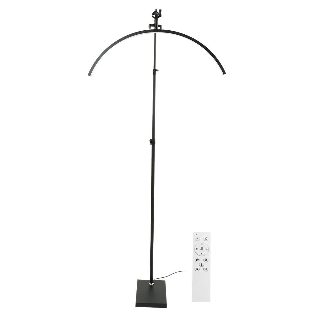 LED Floor Light 36W 2520LM 2700K To 5600K Stepless Dimming 22in Half Moon Beauty Salon Floor