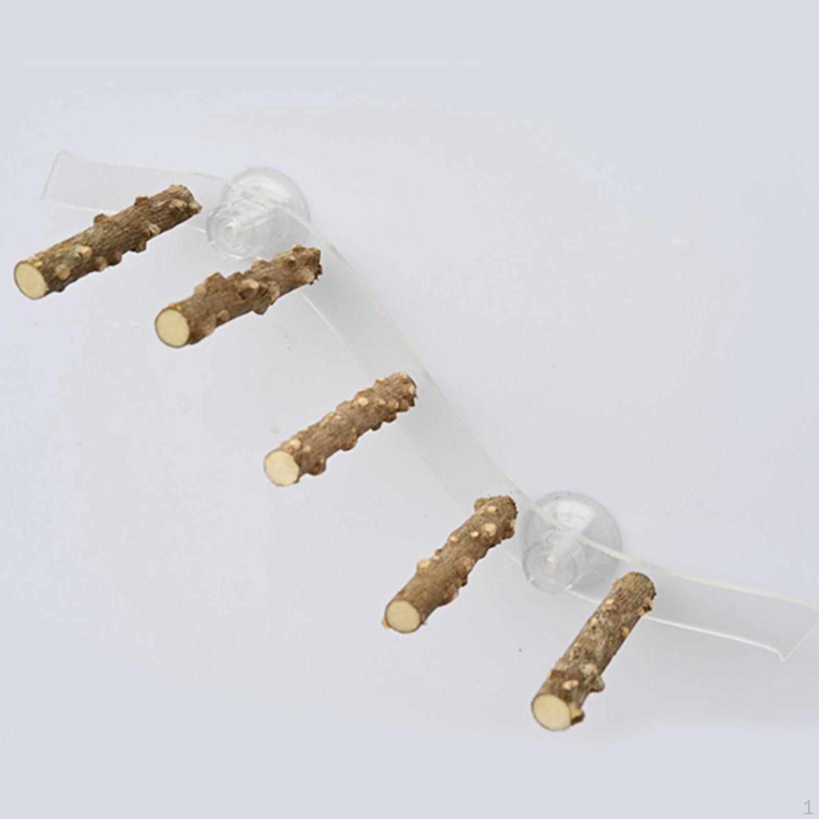 

Деревянный окунь на присоске, игрушка для птиц, окон и игрушек для душа style C