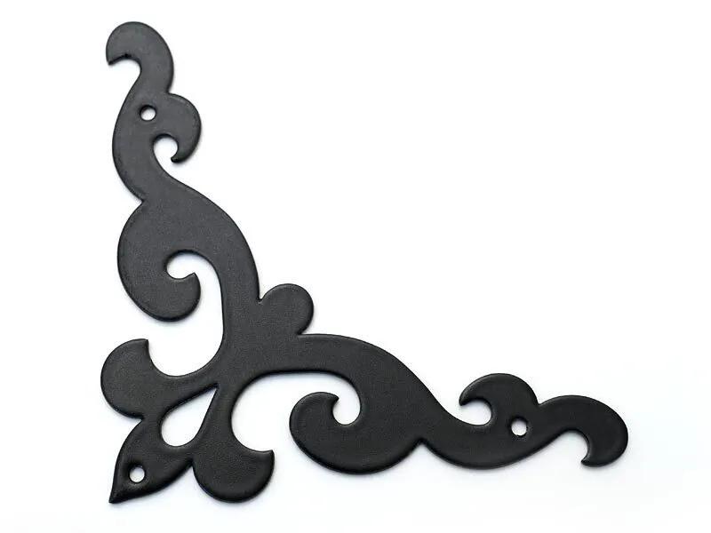 Мебельная накладка NOEZ UO3 70 Самоклеящаяся Матовая Черная 2 шт.