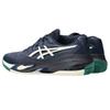 New Asics GEL RESOLUTION X Abrasion Resistant Low Top Tennis Shoes Men's Blue 1041A485-400