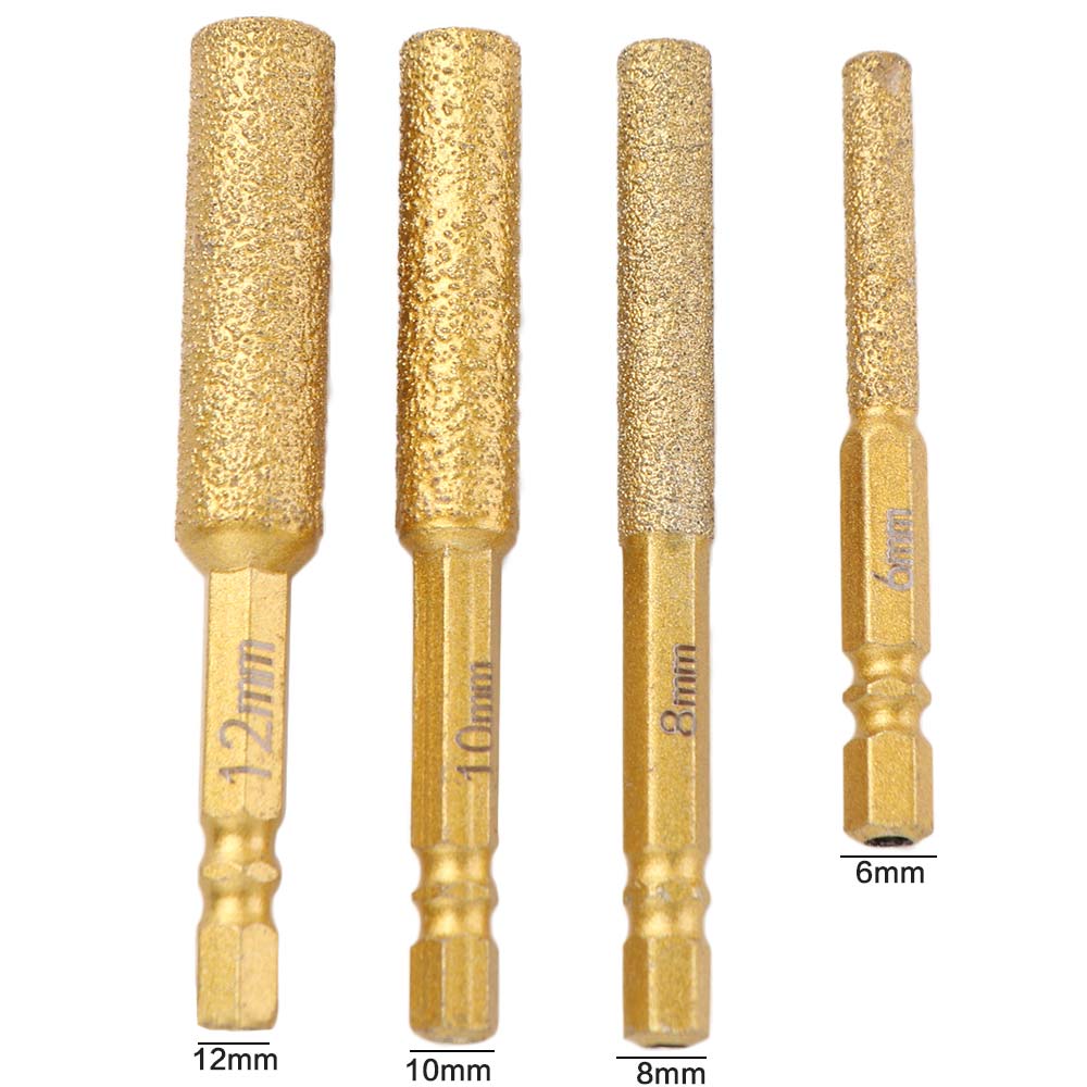 Effective Drilling Hexagonal Shank Core Drill Bit Tile Marble Drill Bit  Dry Drilling Application