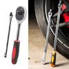 Multipurpose Ratcheting Wrench Corrosion Resistant Steel Construction For Carburetor Tuning And Cylinder Vehicle Repairs
