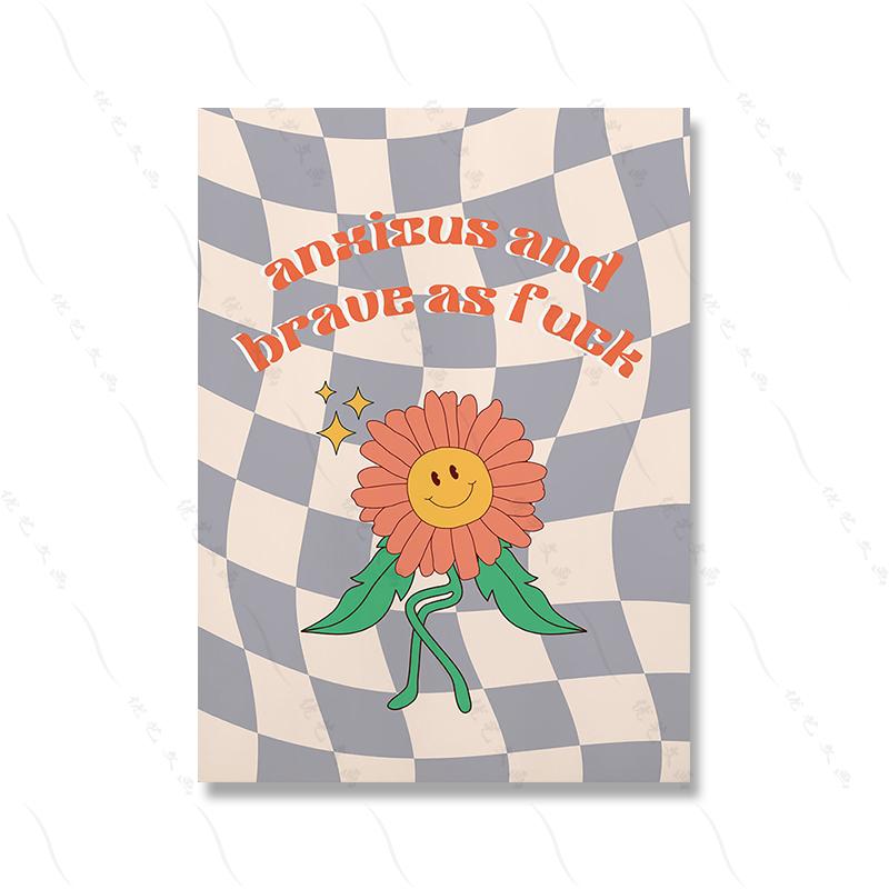 Feminist Wall Art Quote Poster Girl Gifts Bedroom Office Retro Mom I am A Rich Man Trendy Canvas Painting Room Home Decor Print