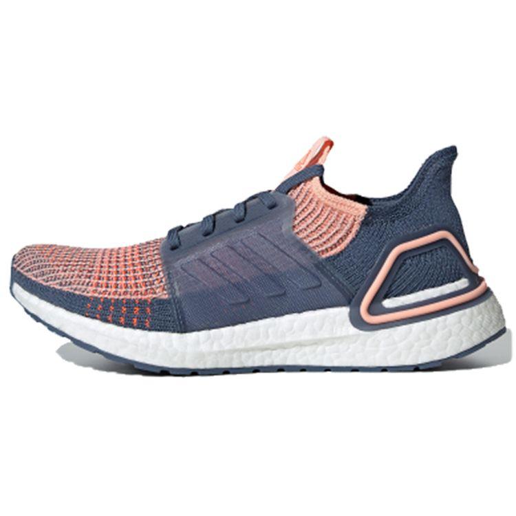 

Adidas UltraBoost 19 Glow Pink Tech Ink Женские кроссовки Солнечно-оранжевый G54013