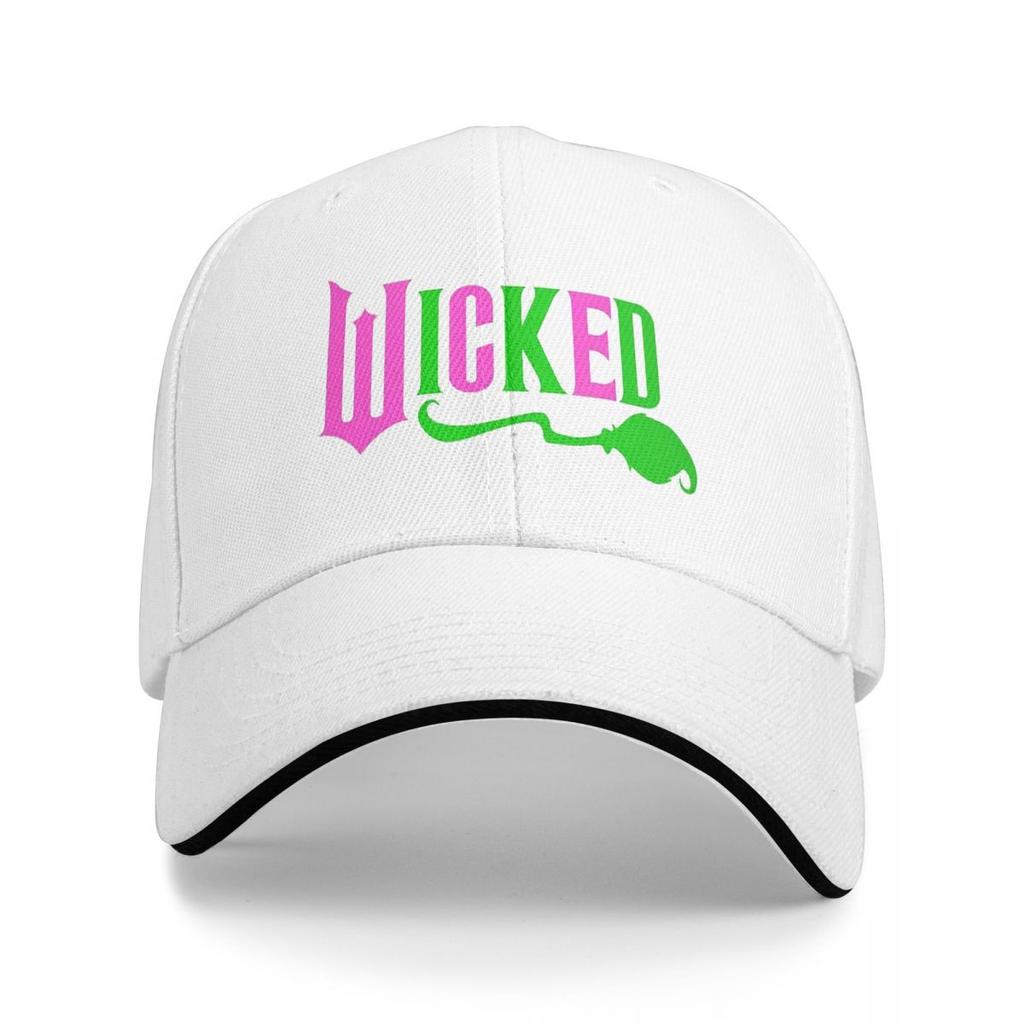 Wicked Glinda And Elphaba Logo Baseball Caps Snapback Baseball Hats Breathable Casual Casquette Outdoor for Men And Women