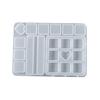 Nine for Palace Grid Silicone Epoxy Molds for Casting Photo Frame Resin Mold for