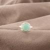 Amazonit Edelstein Schmuck, 925 Massiv Sterlingsilber Ring, Handgefertigt Wunderschöner Silberring, Amazonit Silberschmuck Geschenk Für Frauen