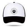 Runic Wolf Paw Print Foam Trucker Hat Unisex Women Mesh Back Snapback Cap Summer Breathable Outdoor Sun Hat Gorras Hombre Casquette