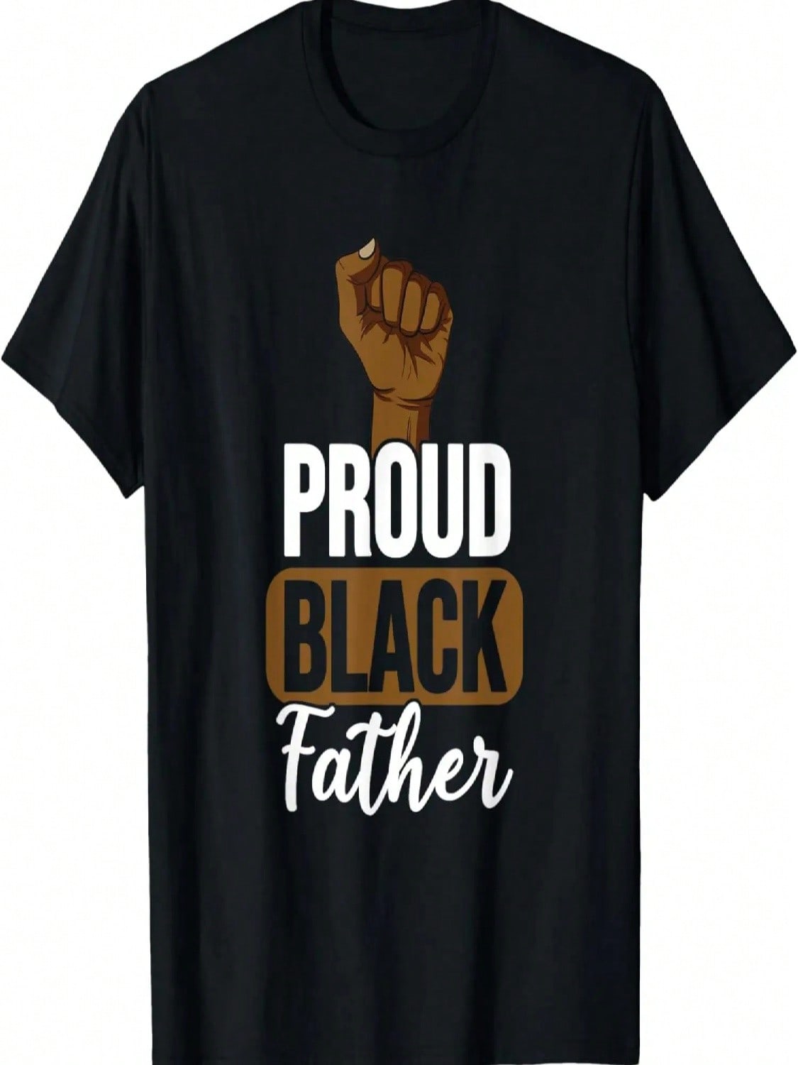 Proud Black Father Gift For Black Dad  T-Shirt S разноцветный