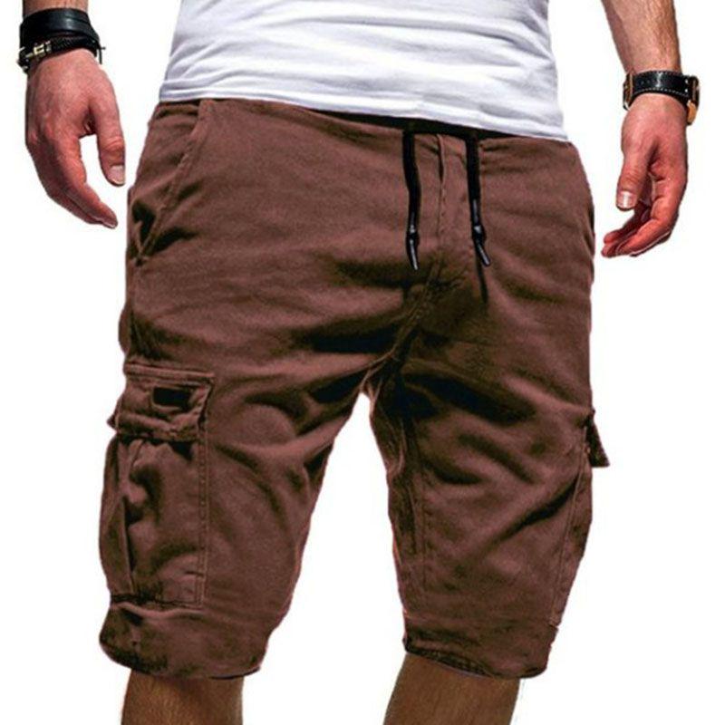 Mens Cargo Shorts Pants Summer Casual Jogger Sport Army Combat Training Trousers