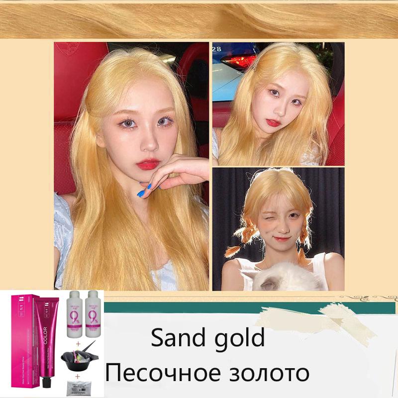 

Модный тренд Набор для окрашивания волос для мужчин и женщин Многоцветный на выбор Набор для окрашивания волос Набор Кремы для окрашивания волос Не повреждают волосы