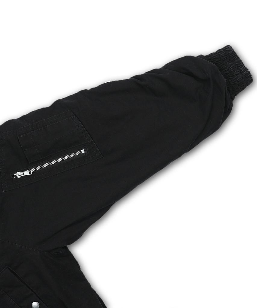 Glack Gj098 Rusty N2B Short Parka (Black)