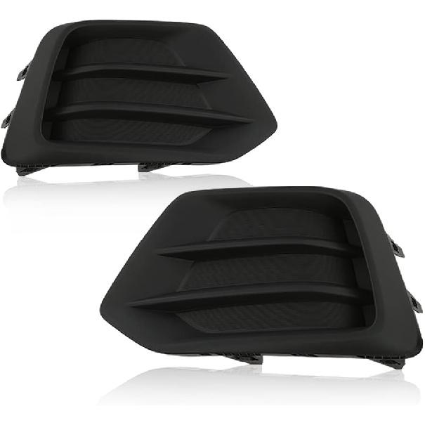 G-PLUS Front Bumper Fog Light Cover Driver and Passenger Side Compatible with Chevy Malibu Eco 2013-2014,Fit Chevy Malibu 2013-2015,Fit Chevy Malibu