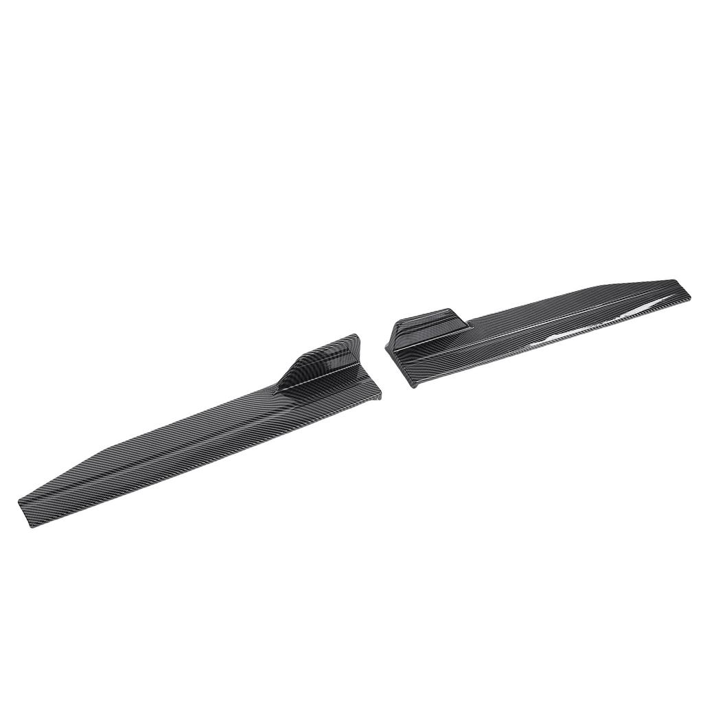 Side Skirt Winglet Diffuser 560mm Left Right Car Body Side Lip Winglets Extension Spoiler Splitter for Most Vehicles