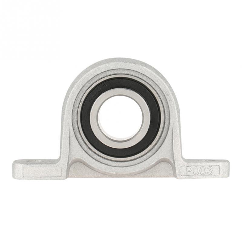 Fevas 1Pc 17mm KP003 Zinc Alloy Mounted Pillow Block Bearing Mechanical Parts Accessories Tool Fevas 1Pc 17mm KP003 Zinc Alloy Mounted Pillow Block Bearing Mechanical Parts Accessories Tool