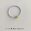 Sweet Candy Color Hair Elastic Band - High Elasticity for Girls
