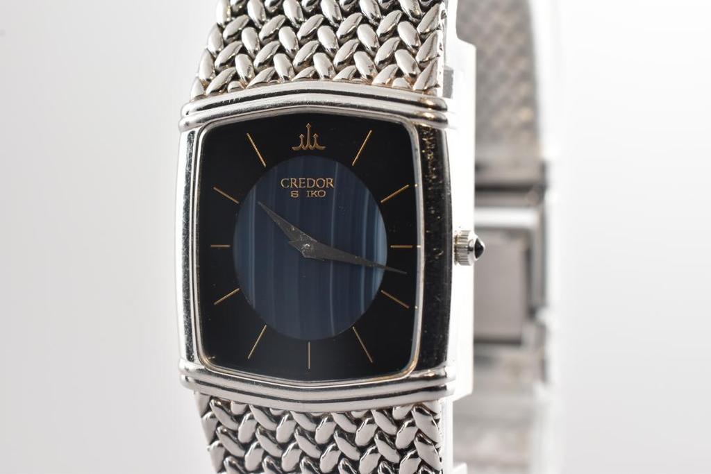 [USED] Seiko Credor 6730-5340 QZ Black Dial Women's Watch