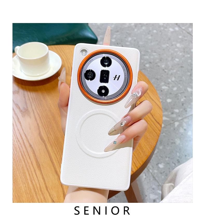 Elegant Leather Case for OPPO Find X9 Ultra/X8 Pro - Simple, Fashionable, Magnetic, Soft