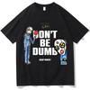 AAP ROCKY Don't Be Dumb Album T-Shirts Unisex Reine Baumwolle Mode Lässig Ästhetisch Kurzarm Grafik Tops T-Shirts Streetwear