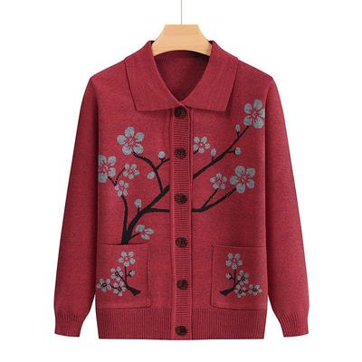 2025 Women's Autumn and Winter Temperament Sweater Cardigan Coat Top
