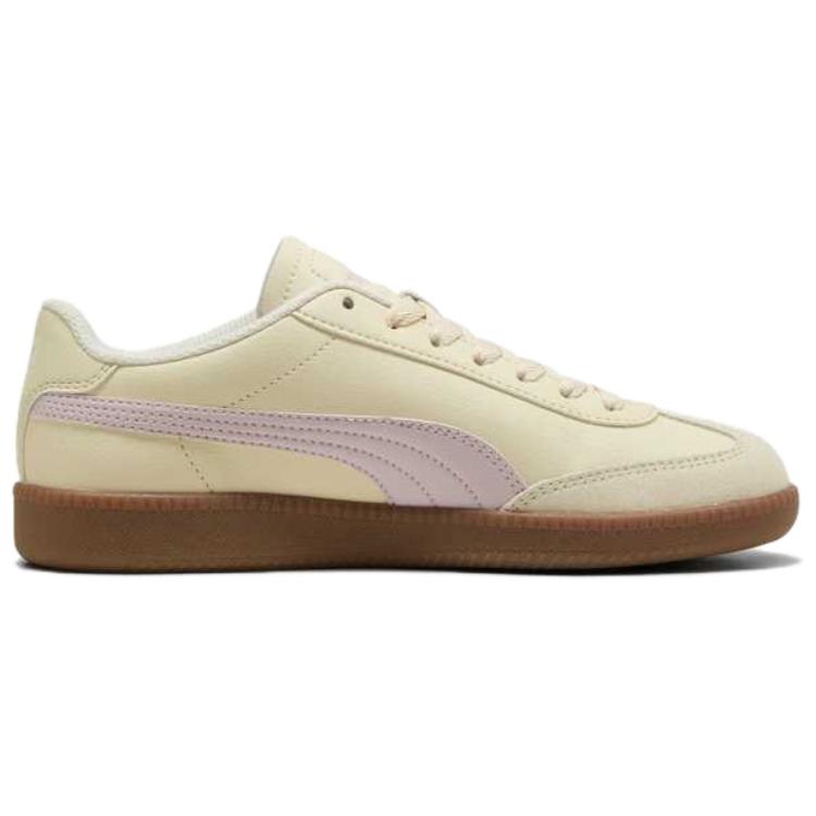 Puma 9-T Cow Split Leather Fashion Comfortable Durable Low-Top Casual Shoes Unisex Casual Shoes Off-White 398174-17