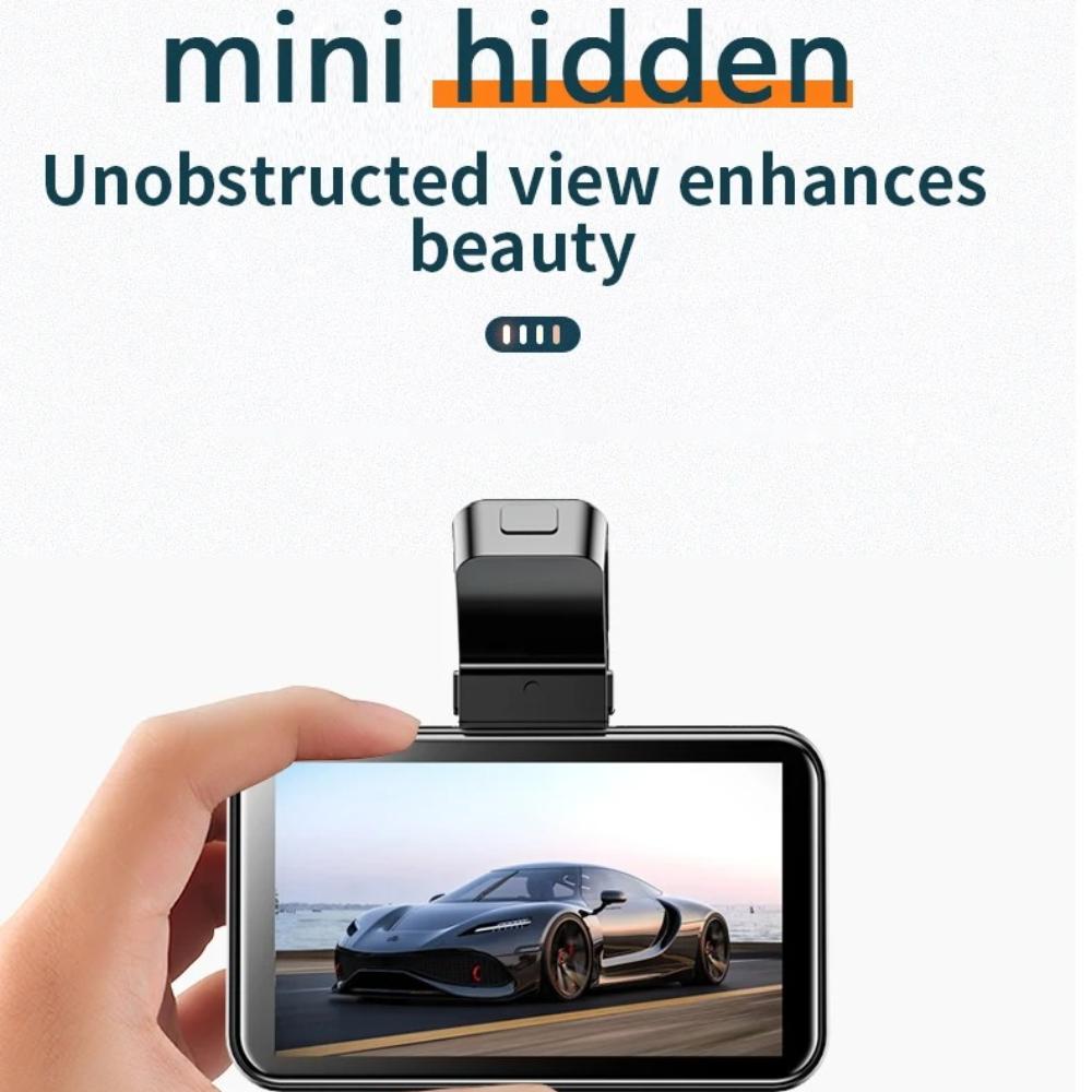 2024 New Car Driving Recorder 1440P Dual Lens Built-in DVR Video Recorder G Sensor Night Market Loop Recording Parking Monitoring